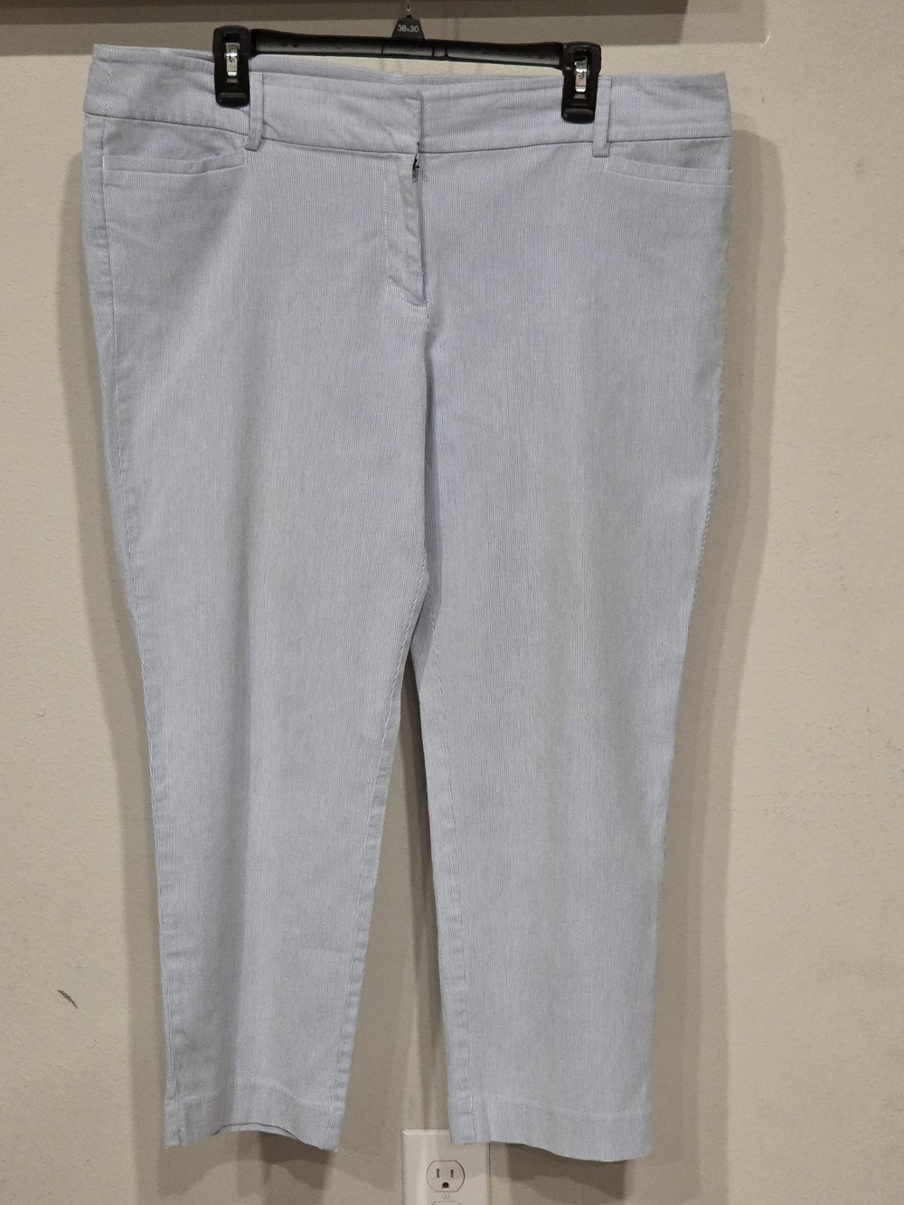 LOFT Light Blue Straight Leg Pants